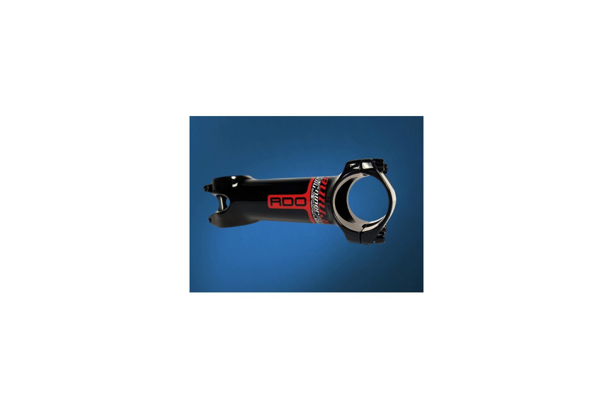 NINER RDO Vorbau, schwarz mit Niner Logo rot, 90 mm, 31,8 mm
