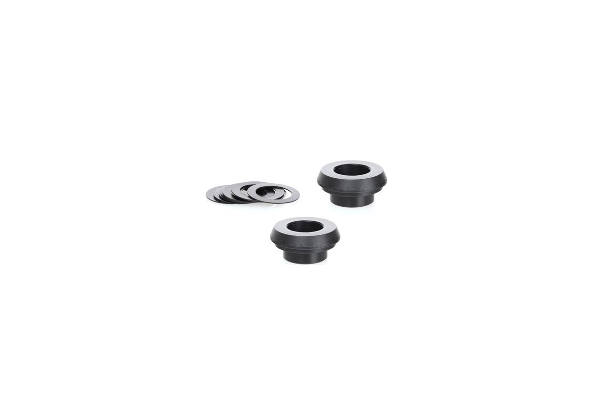 Wheels Manufacturing Adapter SRAM Press Fit30 mit abgedrehter rechter Seite zum Anbau von kleinem Kettenblatt mit 20z, mit Space