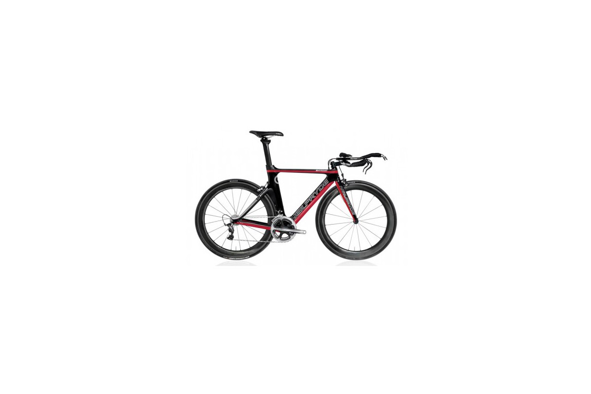 NEILPRYDE Bayamo Carbon Frame Set, XS, black with red