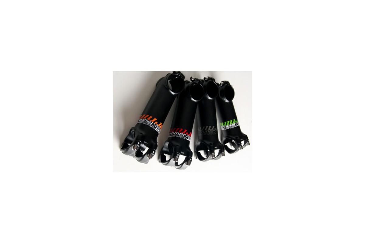 NINER Stem, black with red decals, 80 mm, 31,8 mm