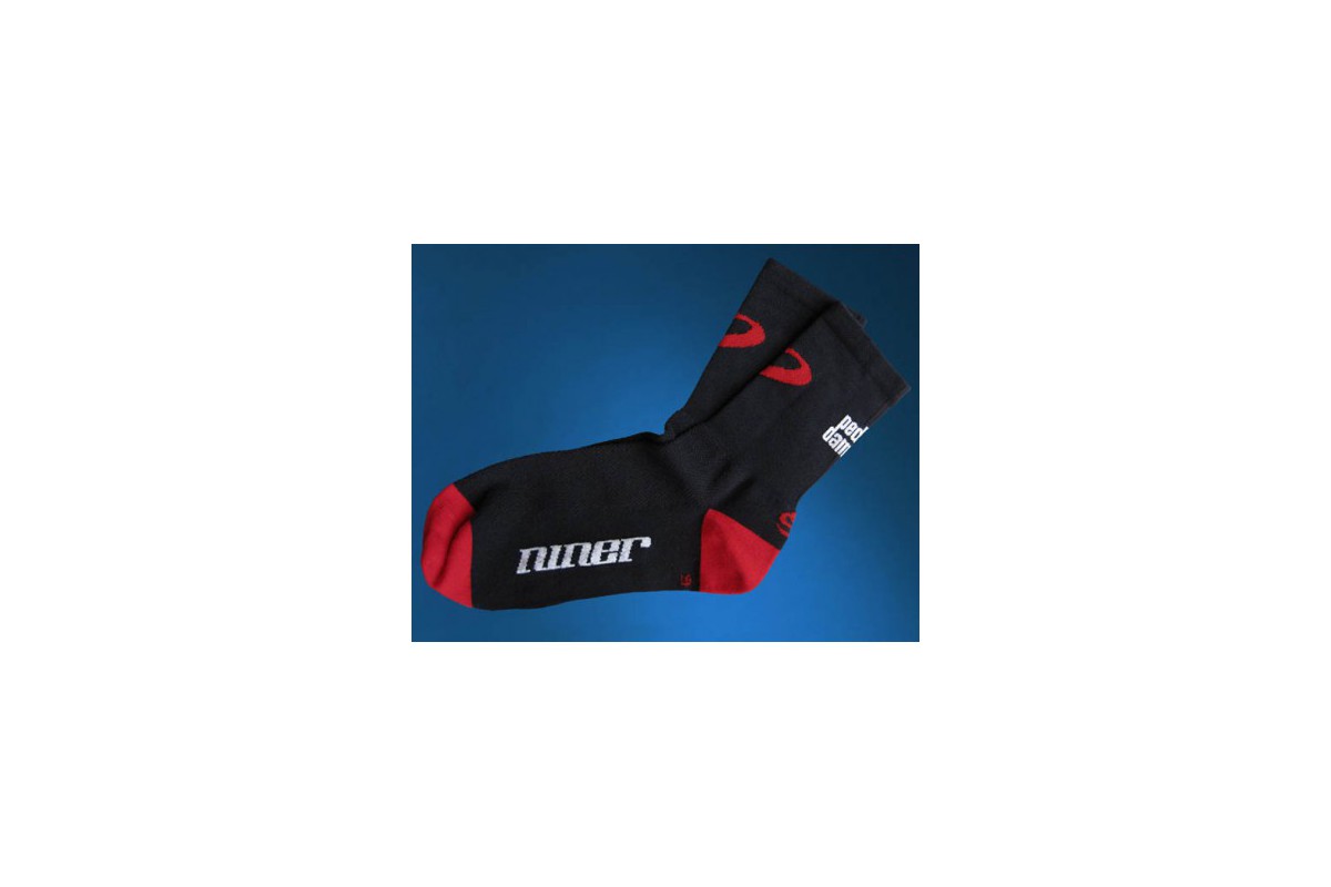 NINER Socks Pedal Damn it, black, small