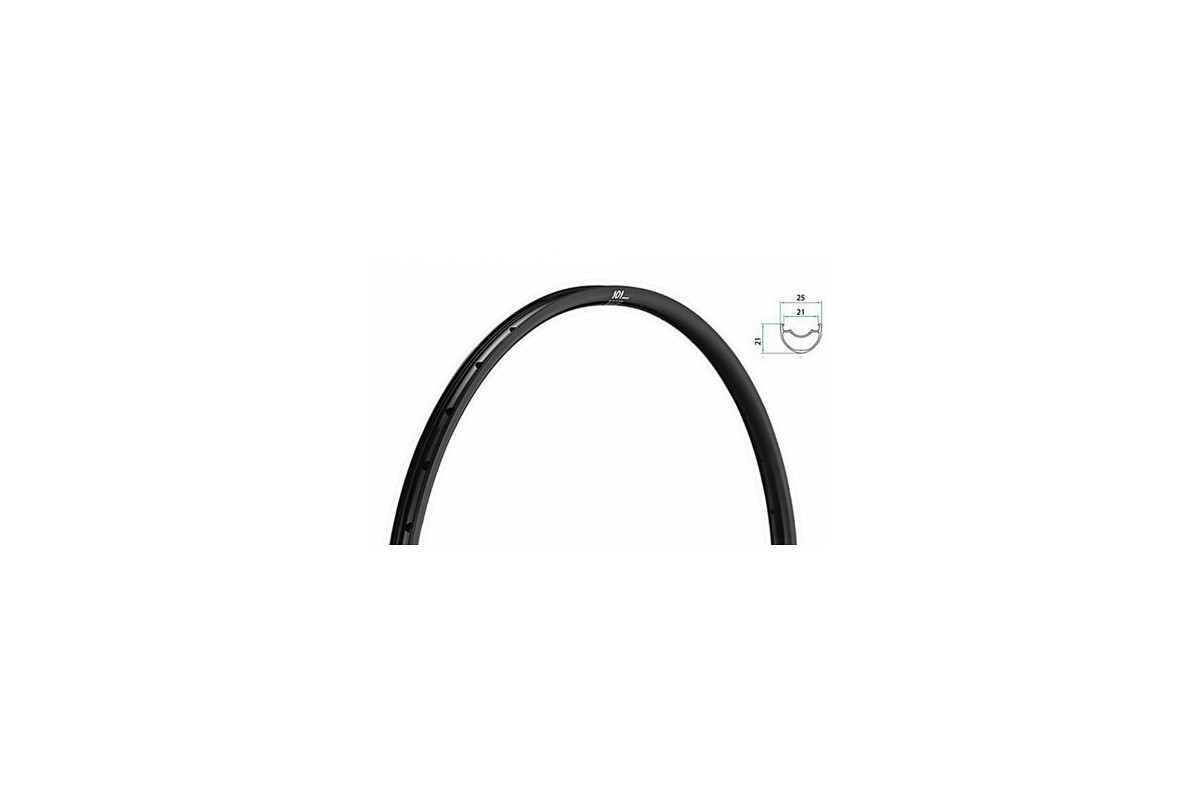 American Classic MTB 101 27,5" Disc Rim, 32 Hole, black anodized