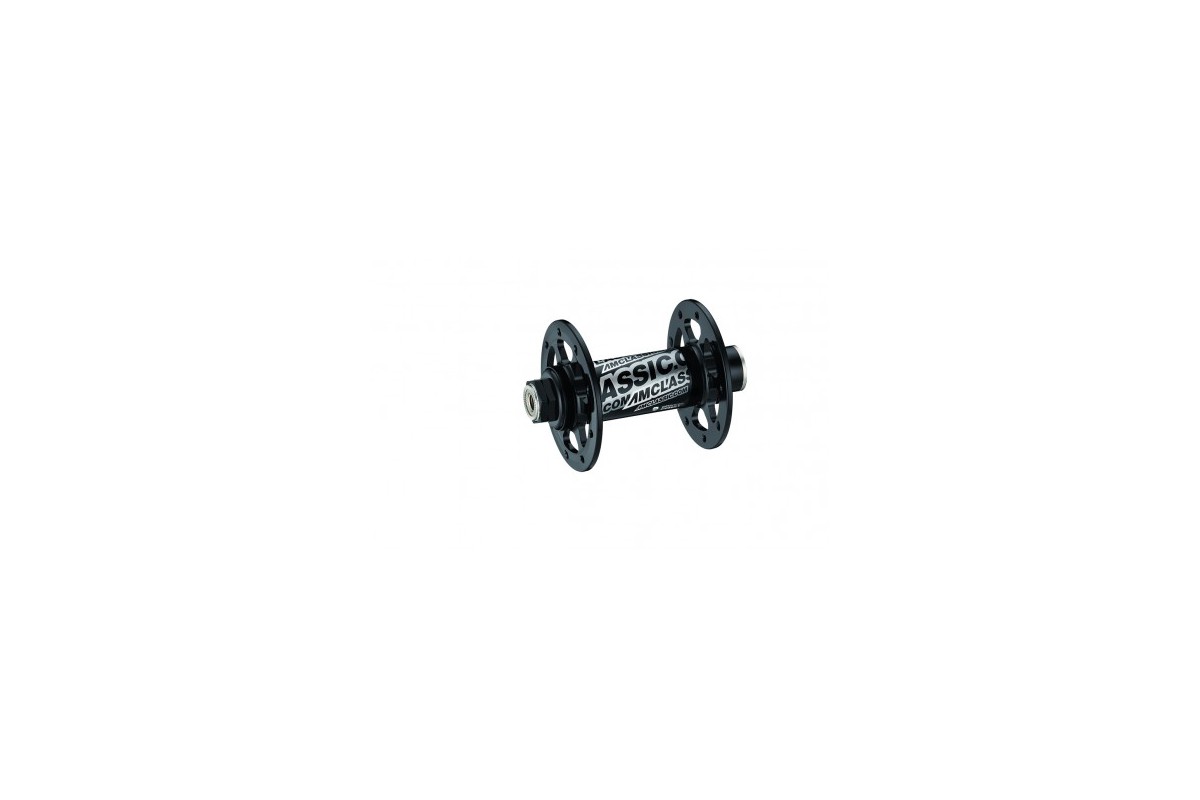 American Classic Track Front Hub - Bolt-On 18 Hole aero, black / grey