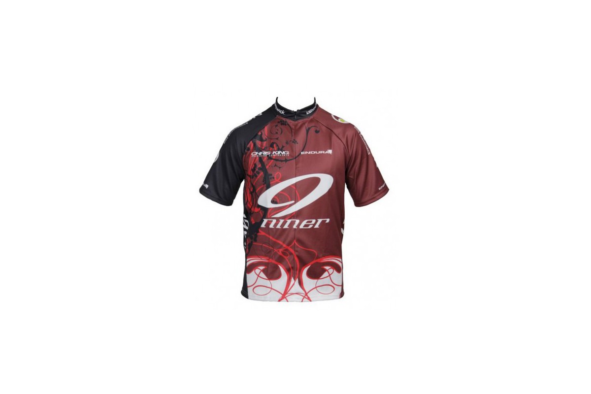 NINER Team Jersey Nine, red - white, small