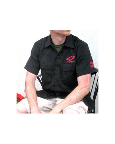 NINER Work Shirt, schwarz, small