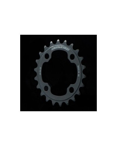 Middleburn 4-Arm Chainring, 22T., black