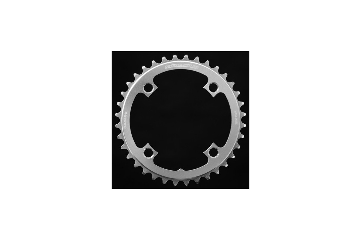 Middleburn 4-Arm Chainring, 24T., silver