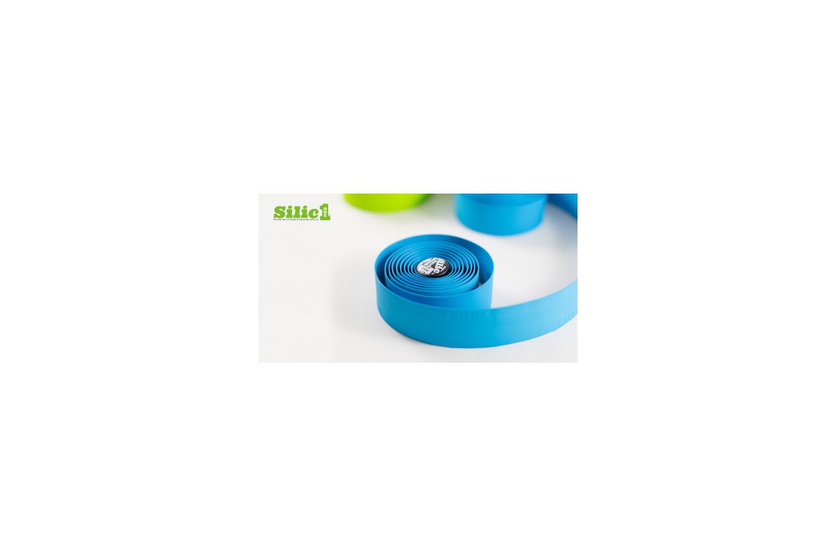 Silic1 Silikon Lenkerband, glatt, hell blau