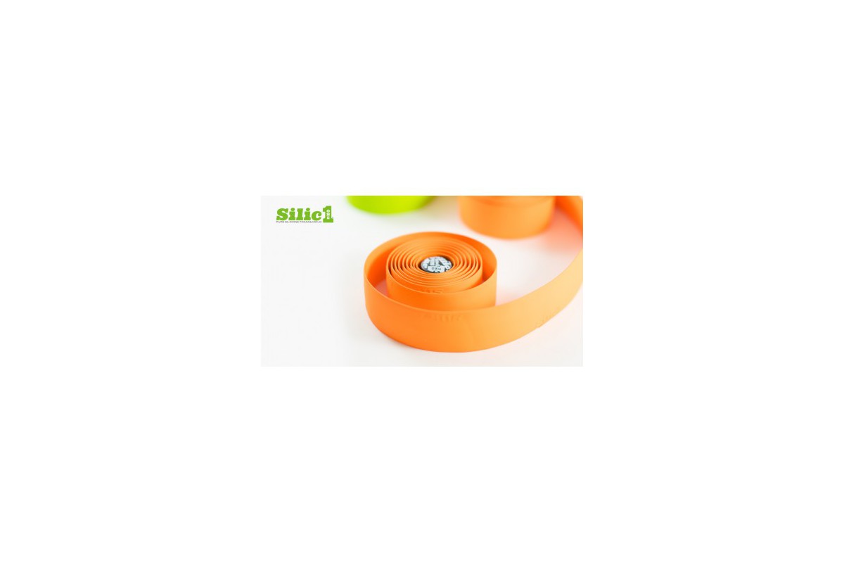 Silic1 Silikon Lenkerband, glatt, orange