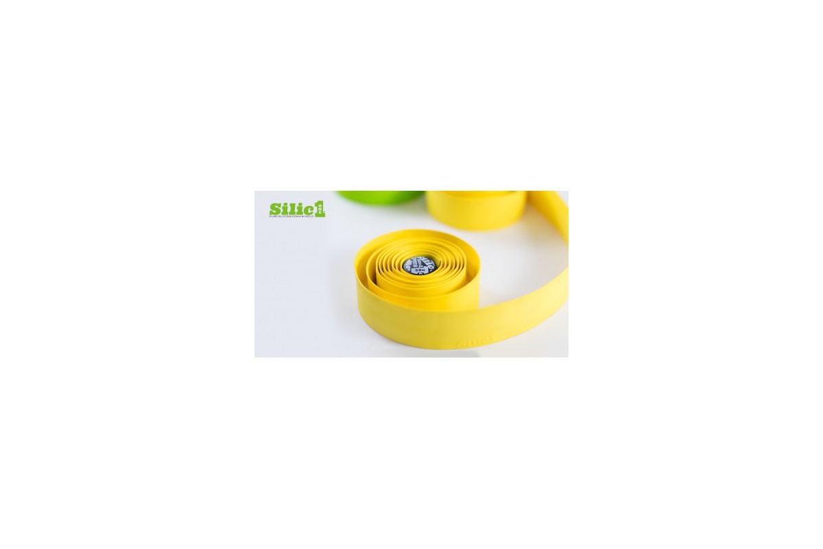 Silic1 Silicone Bartape, smooth, yellow