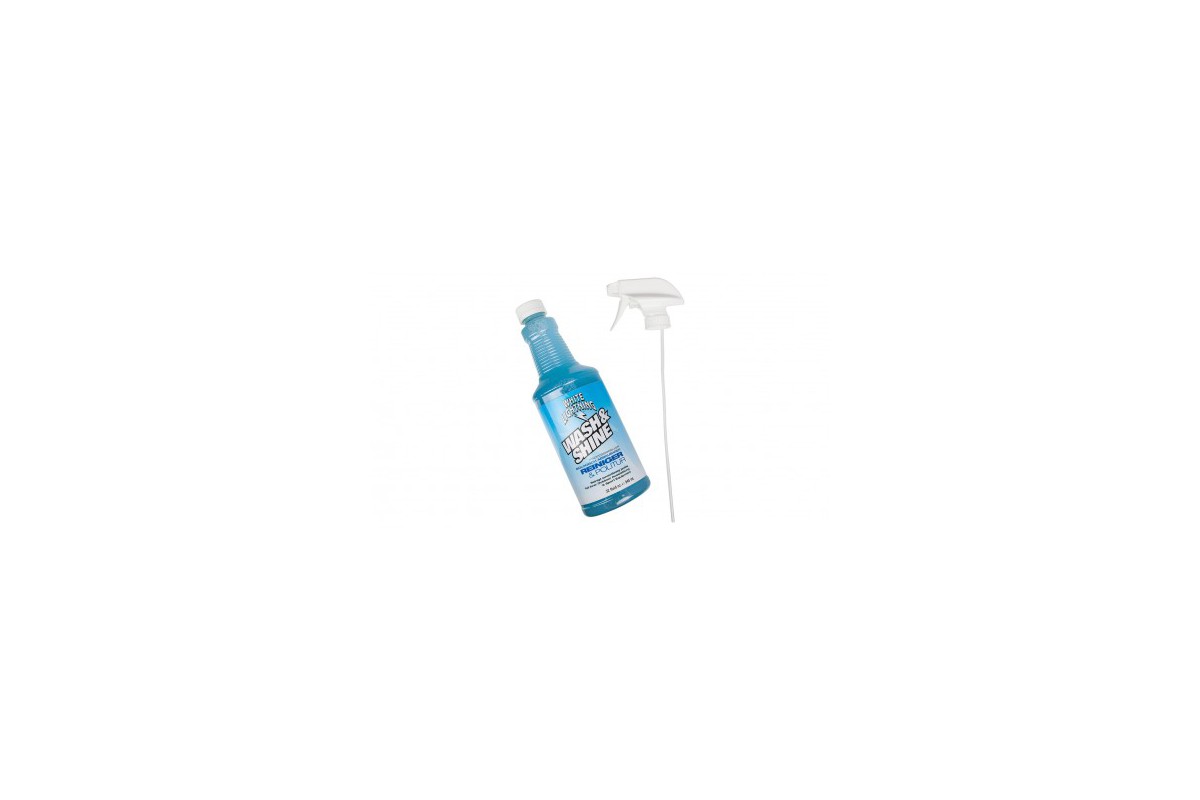 White Lightning WASH AND SHINE Bike Cleaner, 946 ml