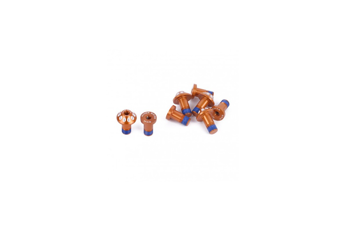 NINER JET 9 Carbon/RDO Pivot Bolt Kit, Orange