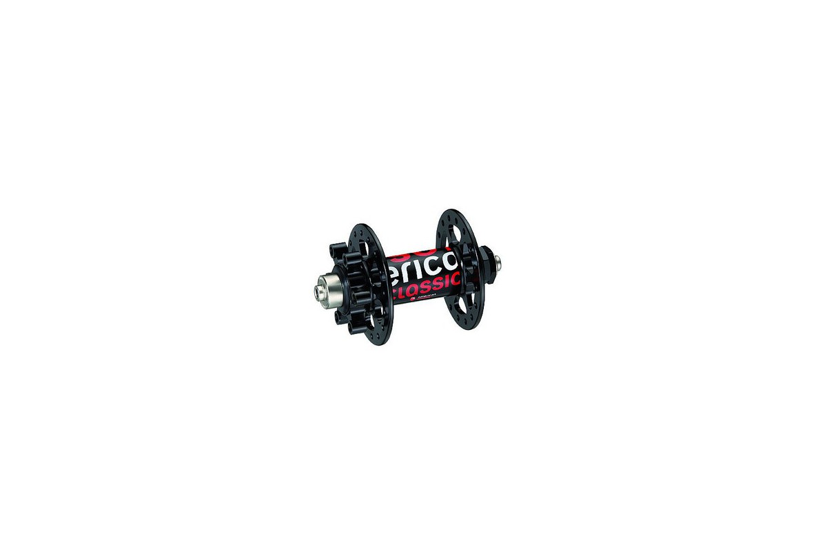 American Classic MTB 130 Disc Brake Front Hub, black / red, 32 Hole, QR