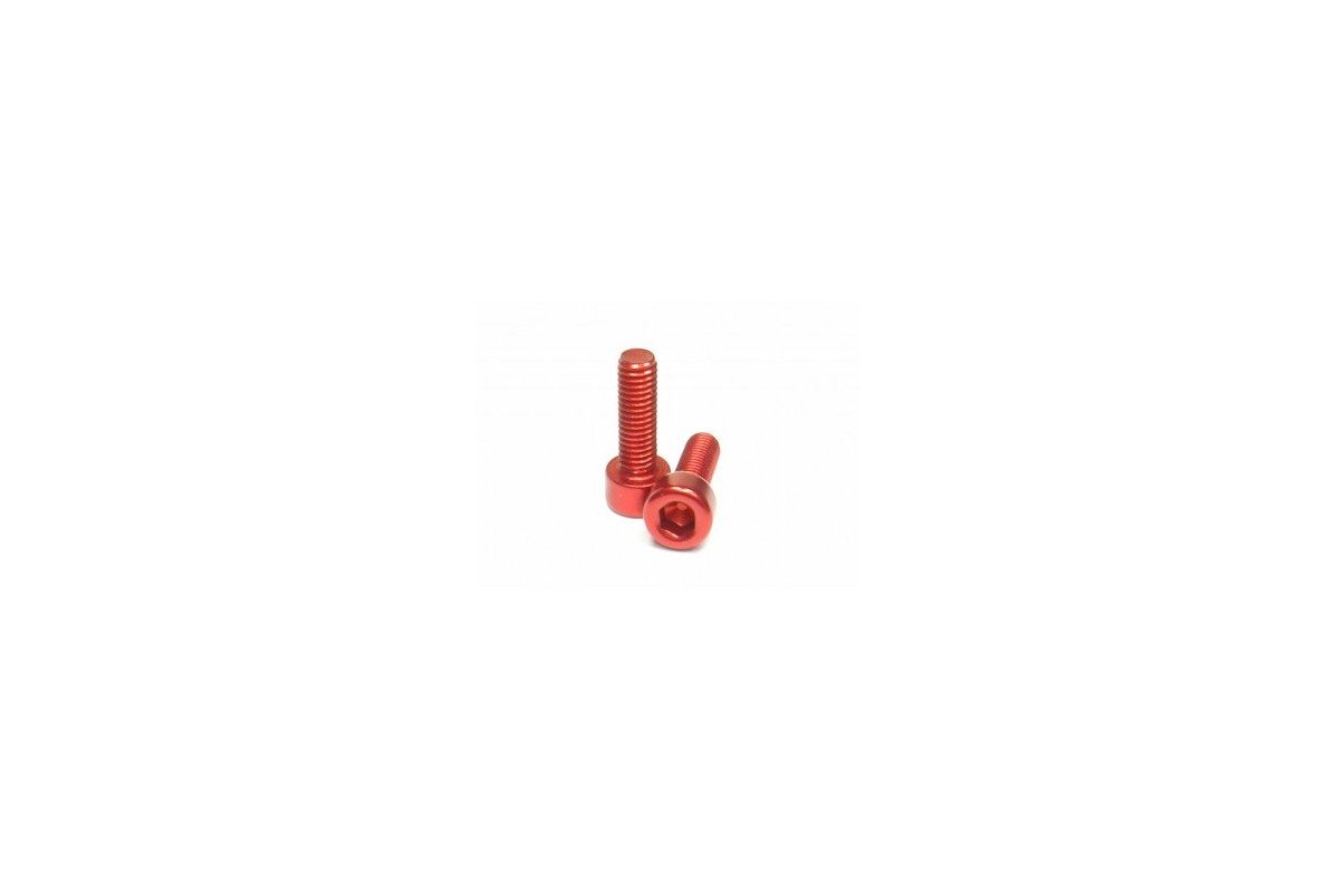 Alloy Bottlecage screws M5x16, black, 2 pieces