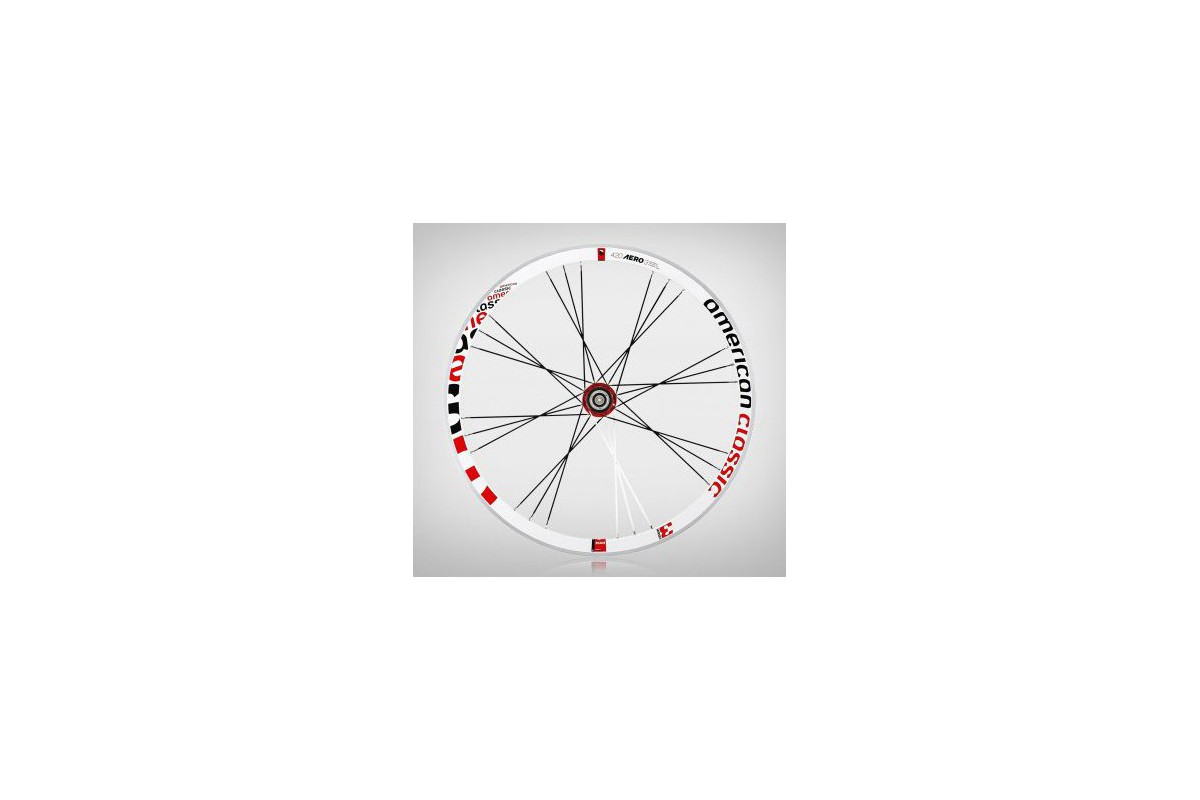 American Classic Road 420 Rim, 18 H., Alphatype white