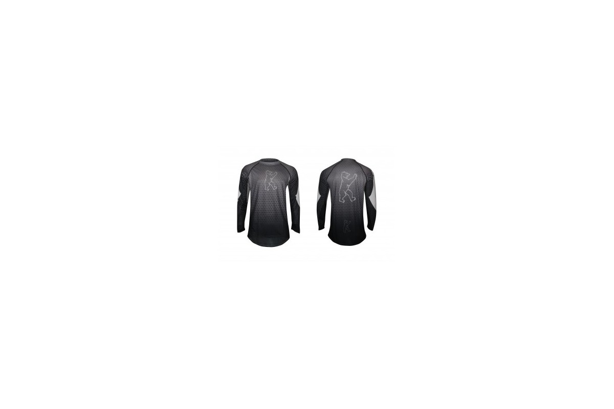 Konstructive Clothing, mens cycling jersey, short sleeved, "Nano Carbon" style, Größe / size medium