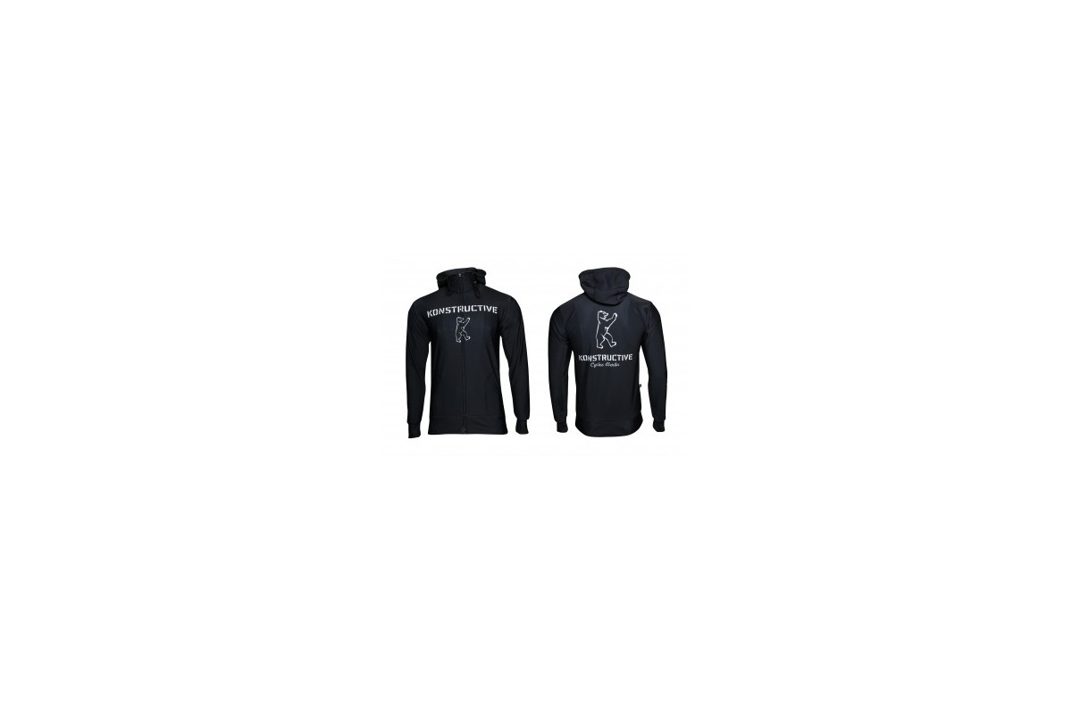 Konstructive Clothing, womens ultralight windbreaker jacket, "Team Checker Flag" style, Größe / size extra small