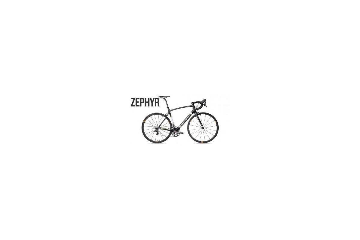NeilPryde Zephyr SRAM Force Rennrad, Medium, schwarz/grün, American Classic Laufräder, Ritchey WCS Komponenten