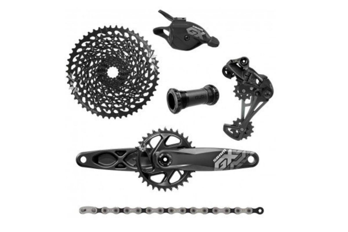 Groupset SRAM GX Eagle 1x12, brakes, shifters, drivetrain