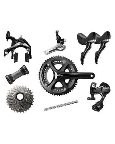 Shimano 105, 2 x 11, Felgenbremsen, Antrieb, Schaltung