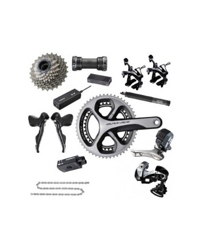 Shimano Dura Ace DI2, 2 x 11, Felgenbremsen, Antrieb, Schaltung