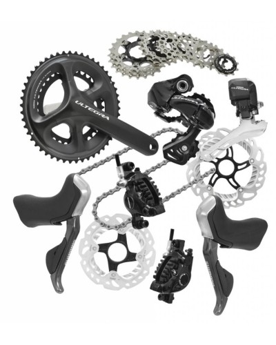 Shimano Ultegra, 2 x 11, Scheibenbremsen, Antrieb, Schaltung