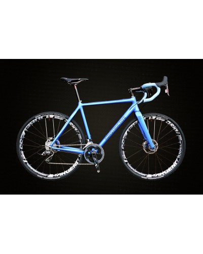 Fully painted with one colour, matt or glossy