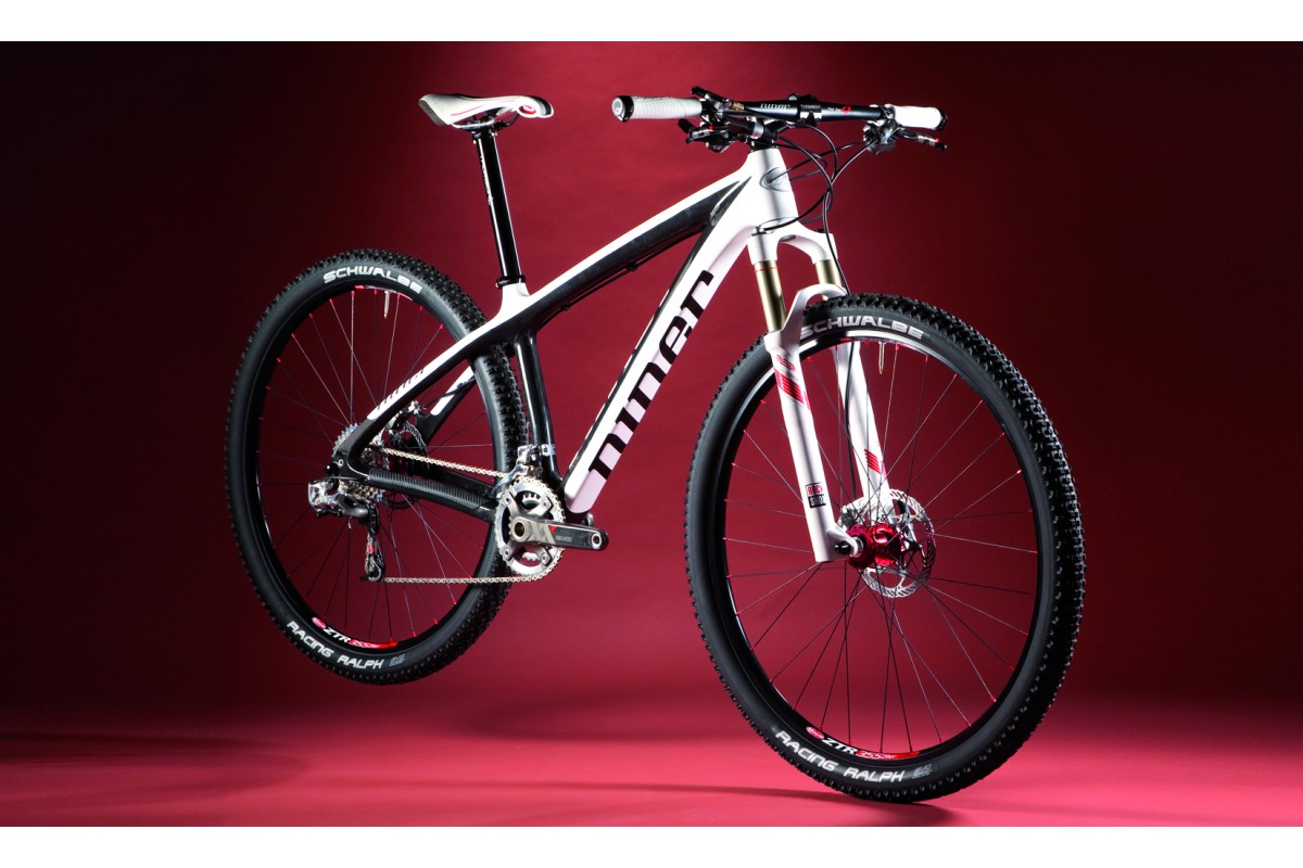 NINER Air 9 CYA, Extra Large, White/Black with Shimano XT, Rock Shox SID WC, American Classic Wheels, Niner Components