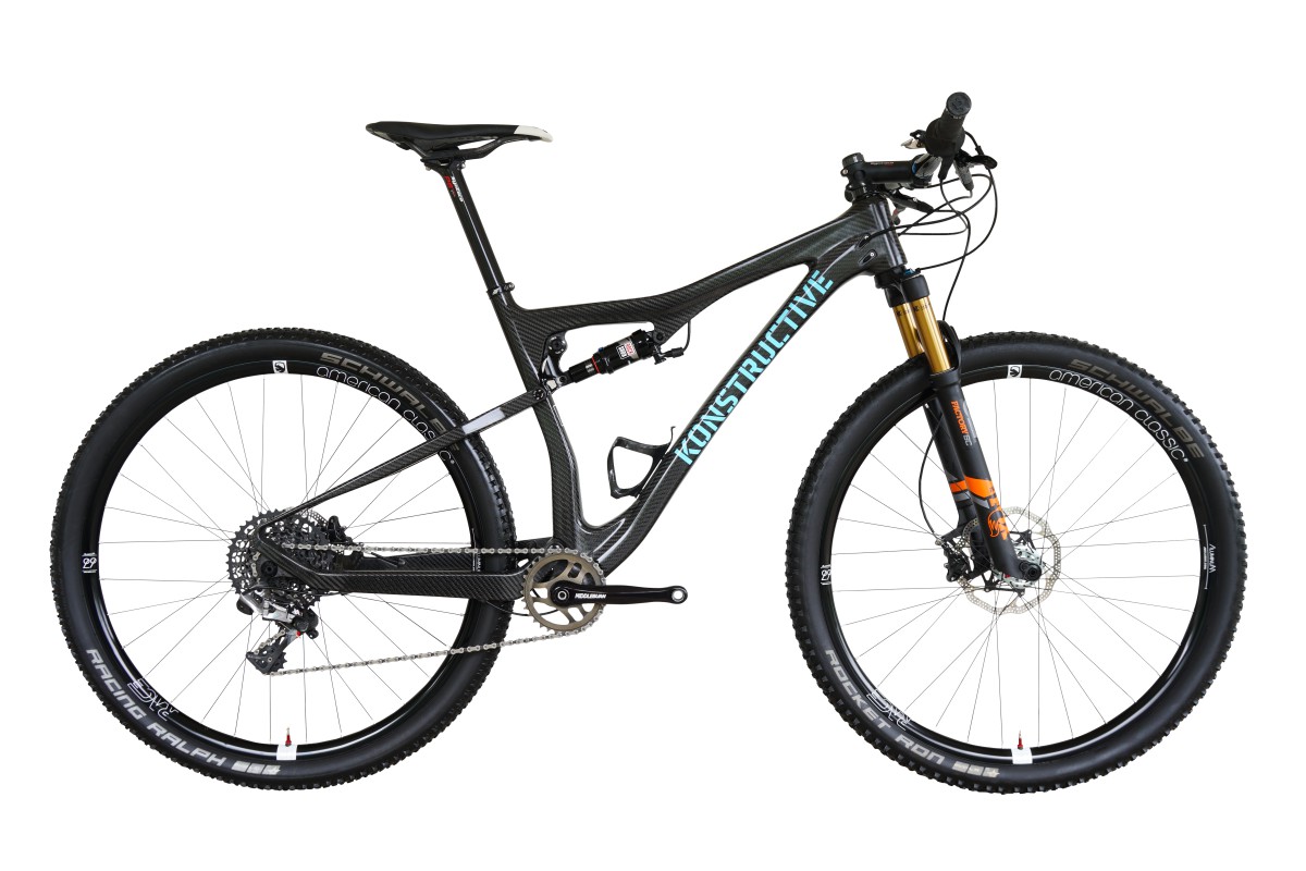 Konstructive AMMOLITE 29er Mountain Bike Rahmen/ frame, pure carbon style