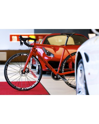 Konstructive RHODOLITE DBV Disc Road frame, pure carbon style