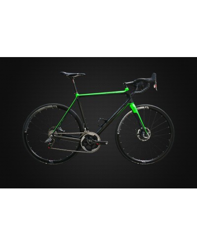 Konstructive RHODOLITE DBV Disc Road frame, pure carbon style