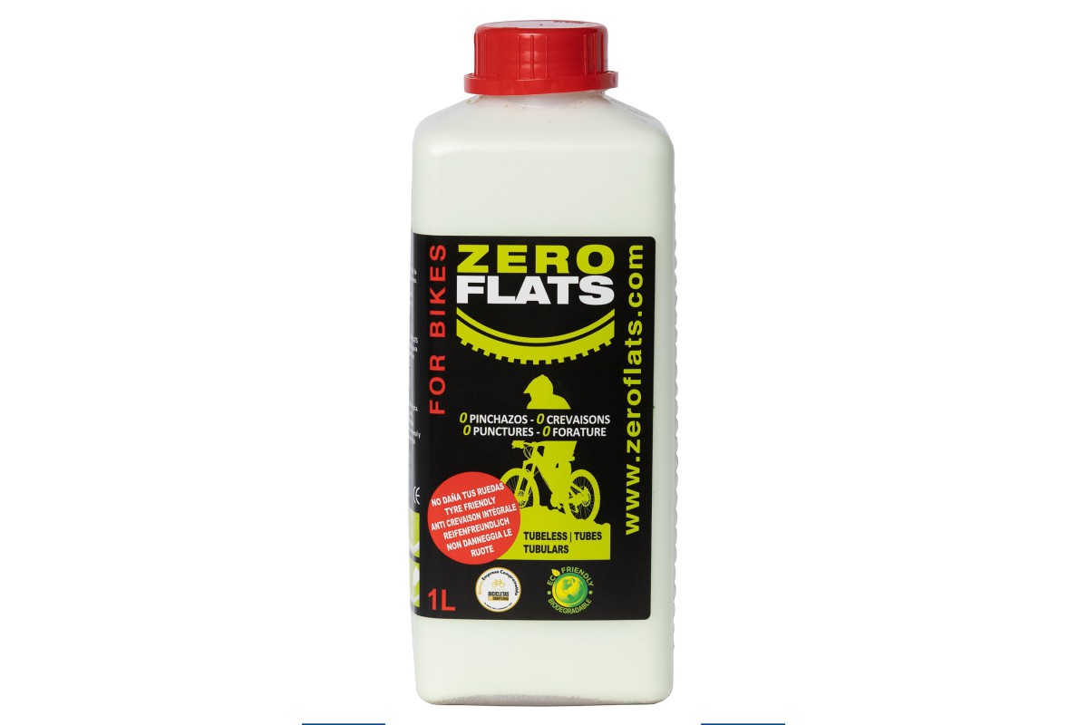 Zero Flats PLATTENKILLER Tubeless Sealant tire pressure below 5  bars 1 Liter