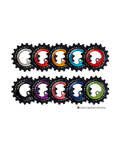 TRIPEAK Jetstream Pro Ceramic AOPW Kit Asymmetric Oversized Pulley Wheel Kit für/for Shimano R92XX