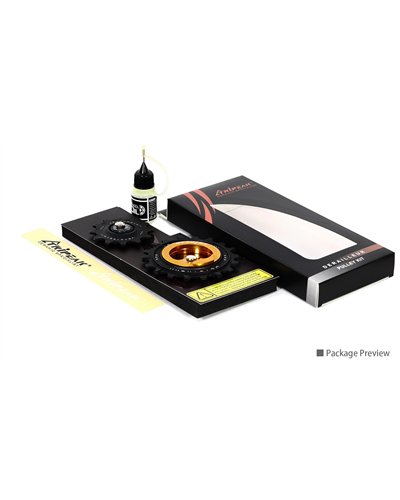 TRIPEAK Jetstream Pro Ceramic AOPW Kit Asymmetric Oversized Pulley Wheel Kit für/for Shimano R92XX