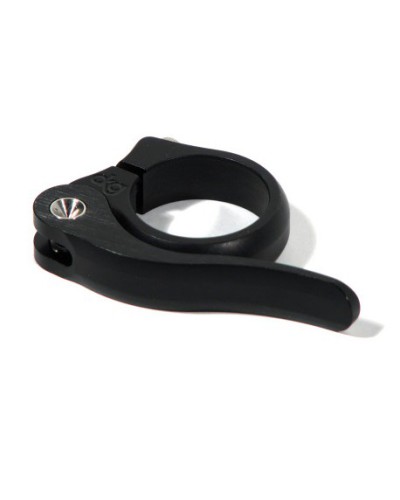 DKG Quick Release Seat Post Clamp, black, 29,6 mm