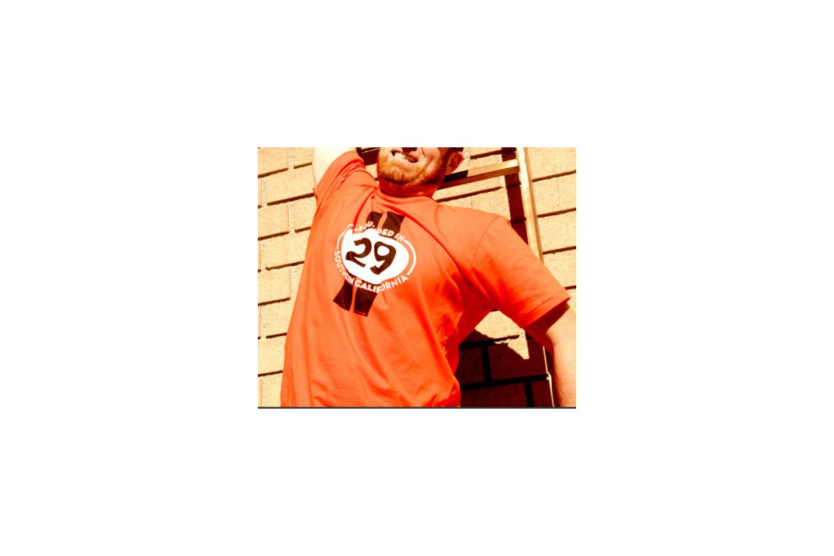 Niner, T-Shirt "Race car", orange, small
