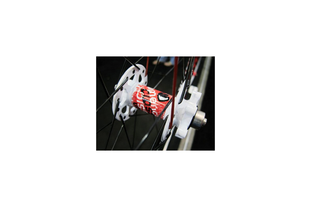 American Classic MTB 130 Disc Brake Front Hub, white, 32 Hole, QR