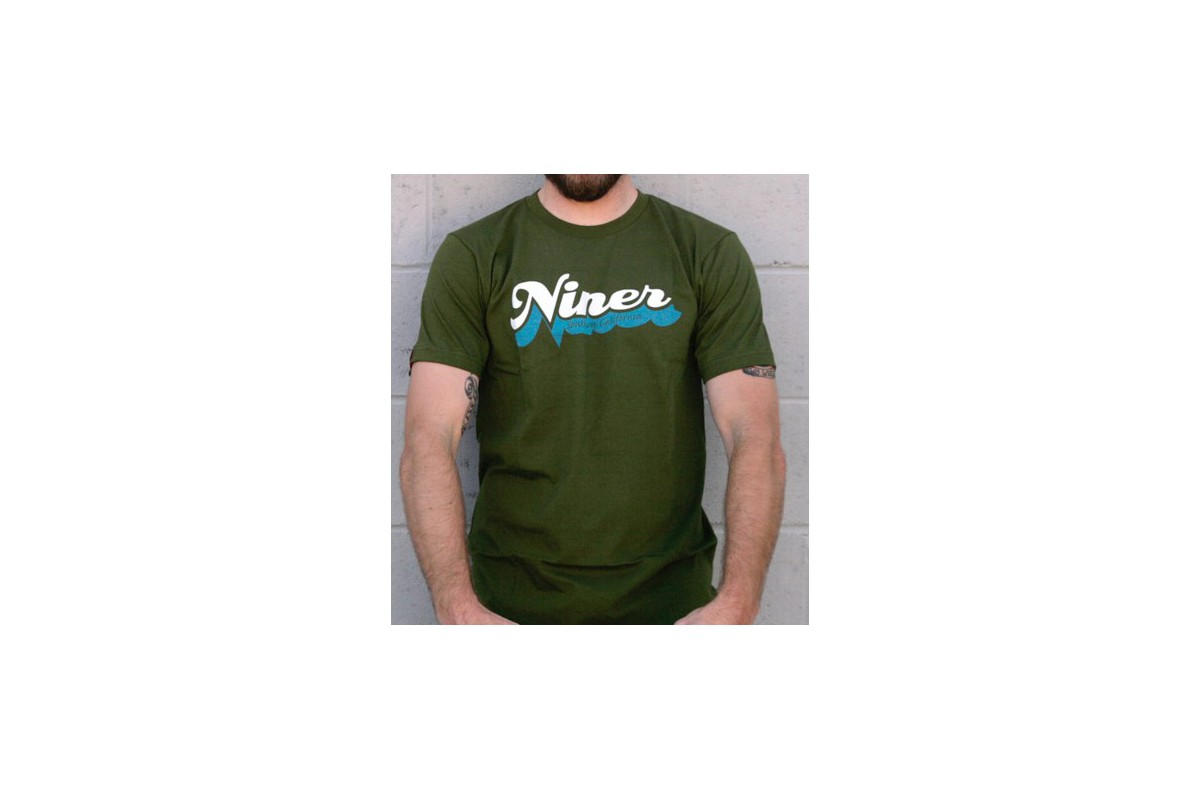 Niner, T-Shirt "Retro Niner", olive, small